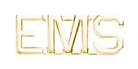 E.M.S. Collar Pins 1/2" TALL - SOLD in PAIRS